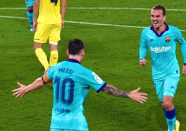 Antoine Greizmann goal Vs Villarreal: Watch Barcelona superstar with sublime finish