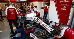 "For what?" - Watch Kimi Raikkonen's angry outburst on Alfa Romeo team radio after time penalty at Tuscany Grand Prix