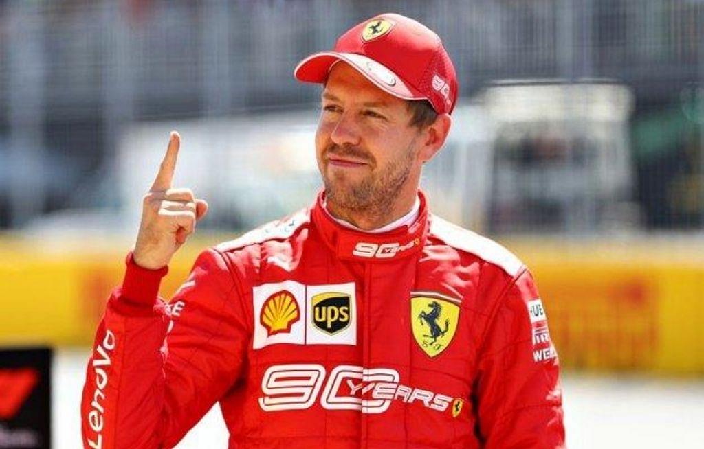Sebastian Vettel says the performace by Ferrari not enough this season