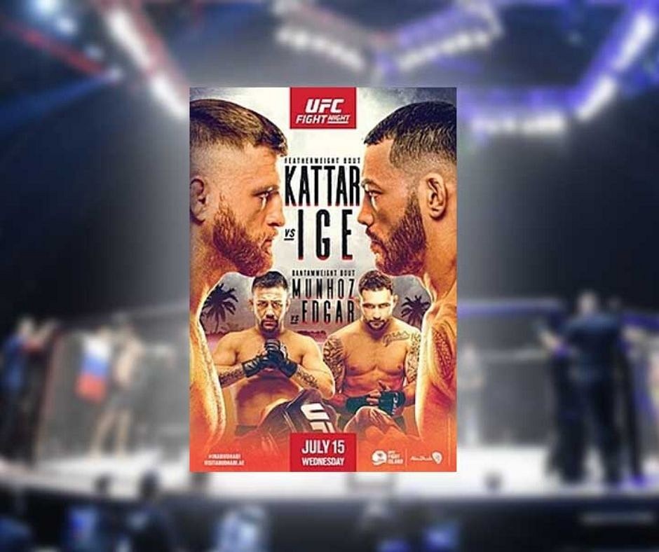 UFC Fight Night 172 Start Time and Schedule Card Details and