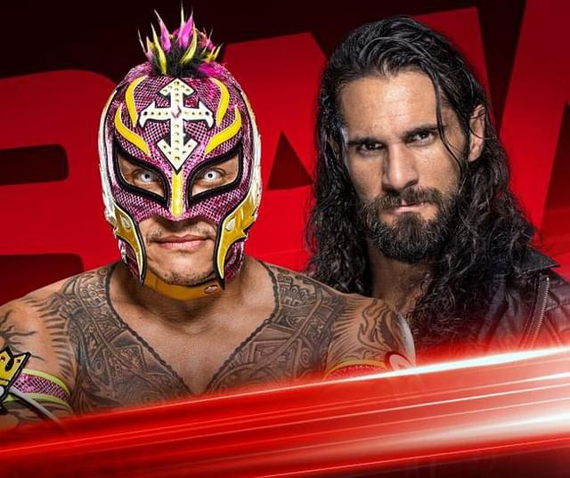 WWE Raw: Seth Rollins VS Rey Mysterio, Extreme Rules Stipulation