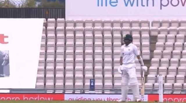 England vs Pakistan 2020: Watch Azhar Ali survives against Chris Woakes despite ball hitting stumps in Southampton Test