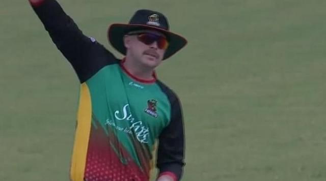 Ben Dunk bowling: Watch Patriots' player bowls with hat and shades vs Zouks in CPL 2020