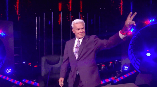 Eric Bischoff makes surprise AEW appearance as special guest moderator for Orange Cassidy and Chris Jericho debate