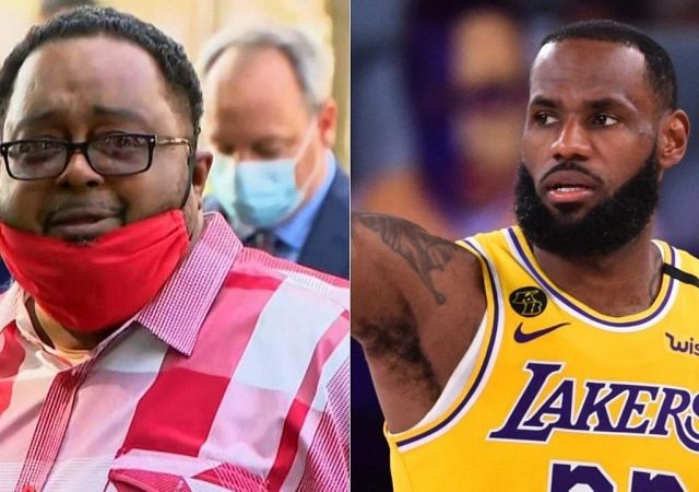 Jacob Blake Sr and LeBron James