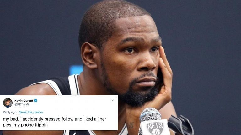 Kevin Durant Follows Fan S Girlfriend On Twitter And Likes All Her