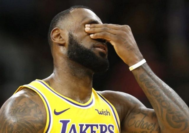 Lakers and LeBron James shooting