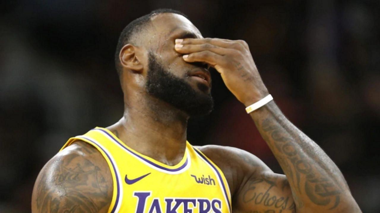 Lakers and LeBron James shooting