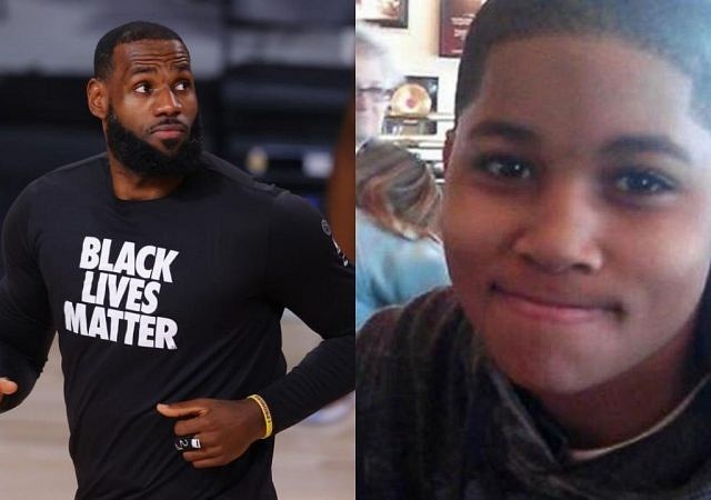 LeBron James Tamir Rice incident
