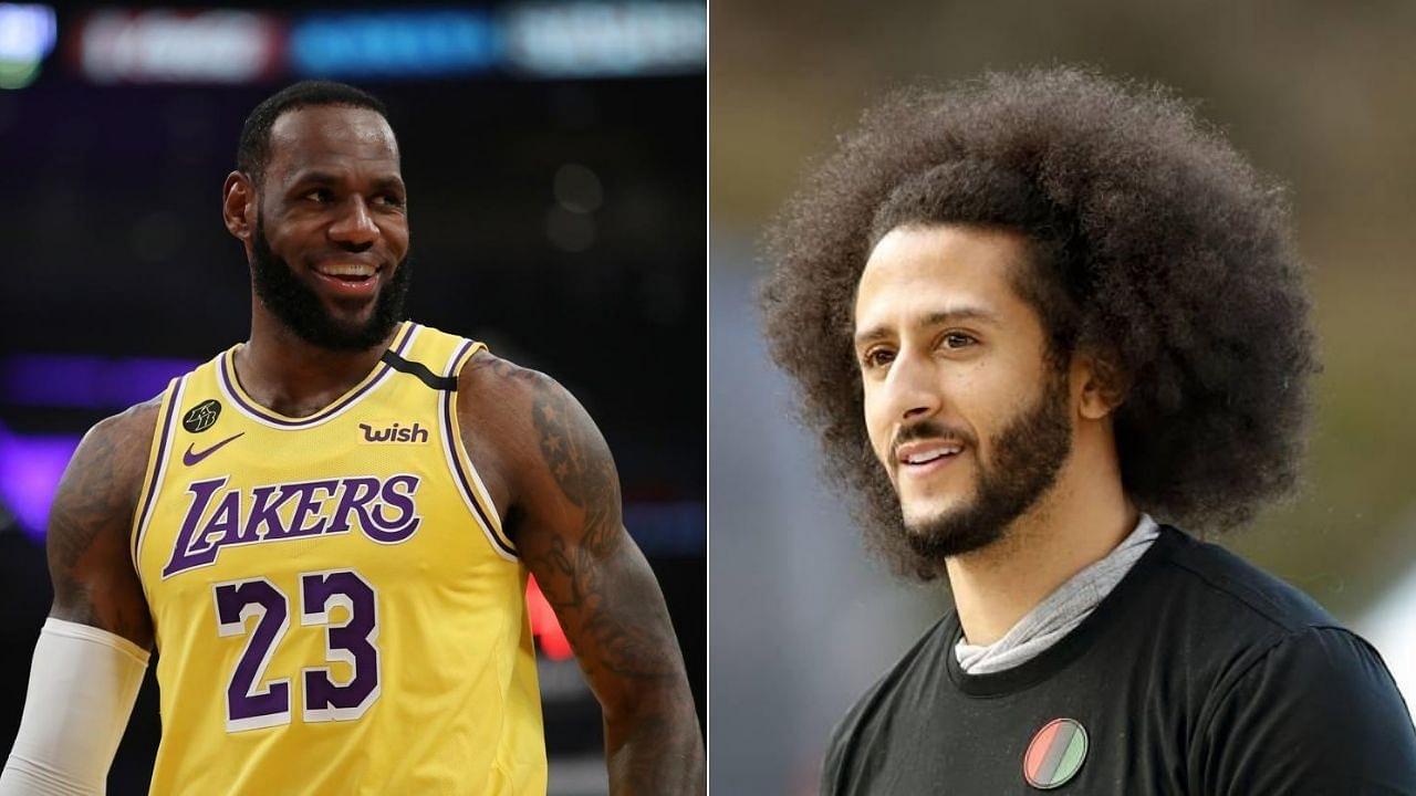 LeBron James and Colin Kaepernick