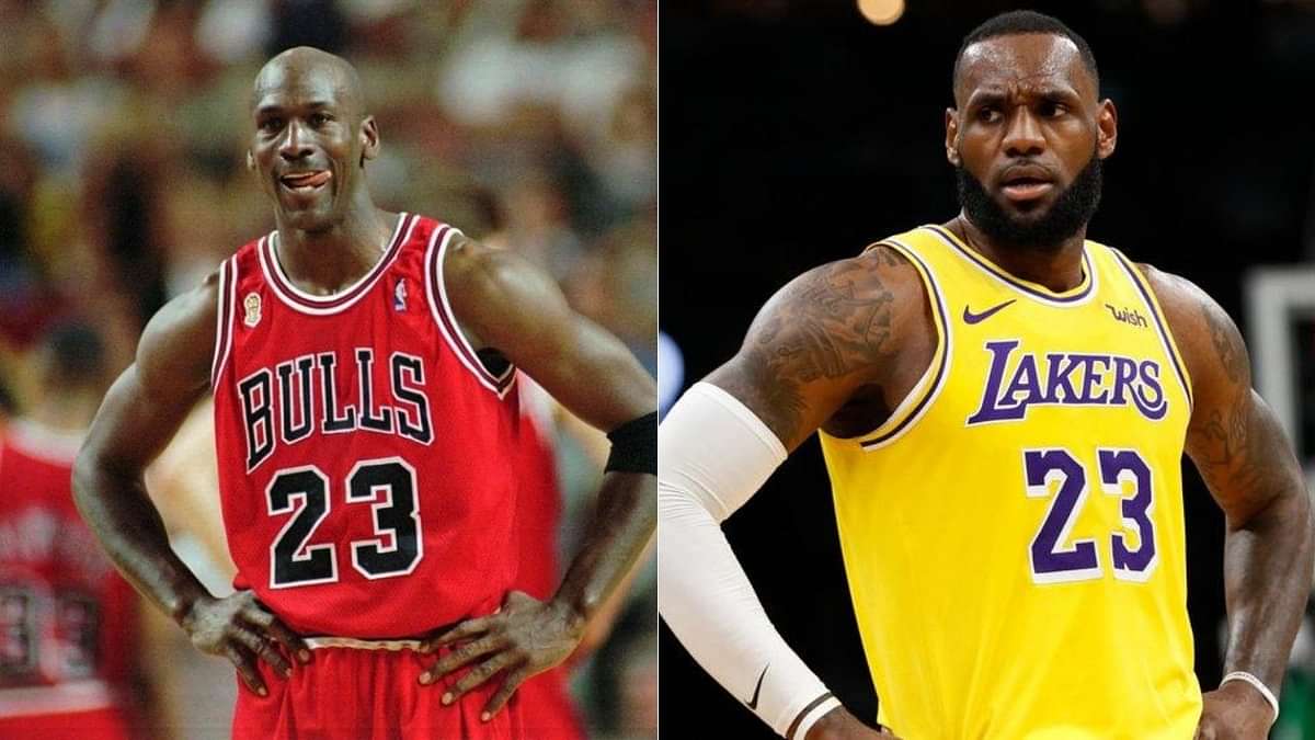 Kendrick Perkins's ridiculous 'LeBron James over Michael Jordan GOAT ...