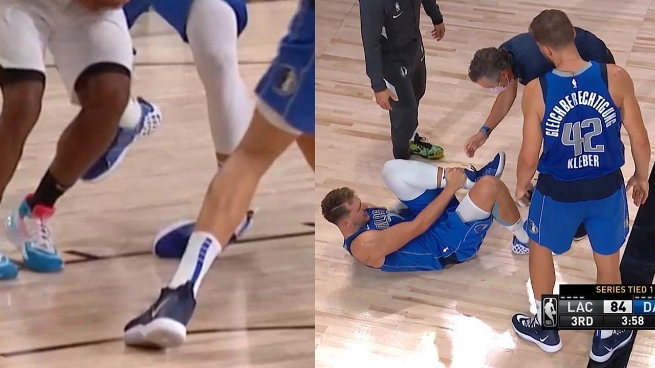Luka Doncic ankle injury
