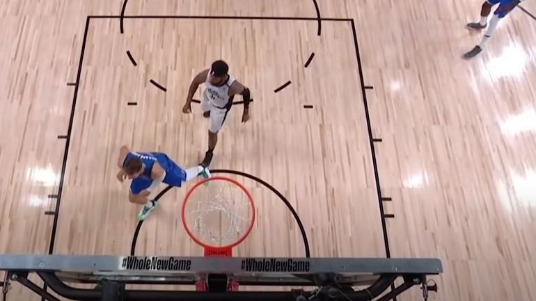 Did Marcus Morris purposely step on Luka Doncic's injured ...