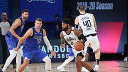 Marcus Morris and Luka Doncic