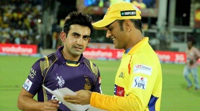 "Opportunity for MS Dhoni to bat at No. 3": Gautam Gambhir wants Dhoni to replace Suresh Raina in CSK Playing XI