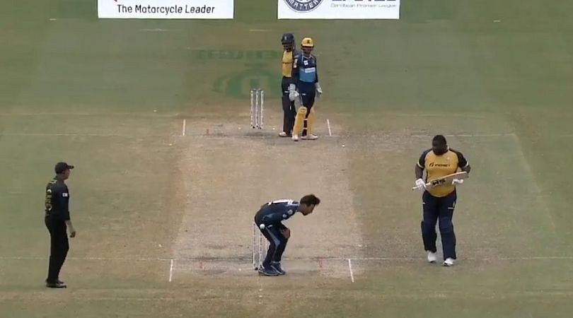 CPL 2020: Rashid Khan reacts funnily after getting hit in the abdomen in Zouks vs Tridents match - The SportsRush CPL 2020: Rashid Khan reacts funnily after getting hit in the abdomen in Zouks vs Tridents match - The SportsRush