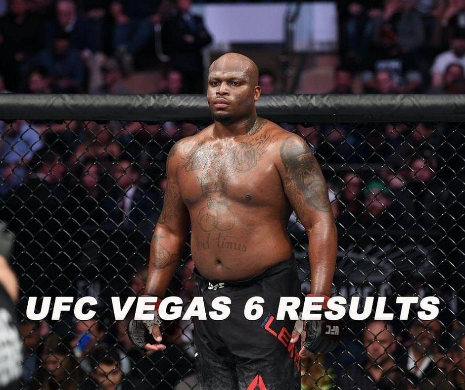 UFC Vegas 6 Results: Derrick Lewis Creates History. Chris Weidman Broke Omari Akhmoinov's 6-0 Streak
