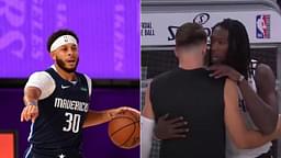 Seth Curry mocks Montrezl Harrell