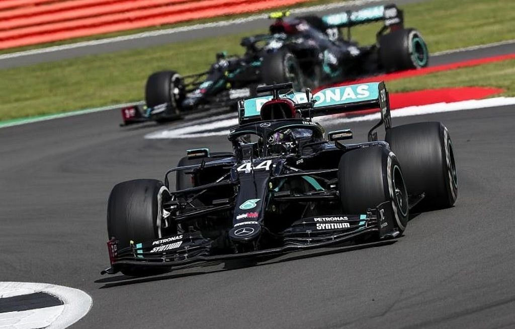 F1 Fp2 Results Mercedes Hegemonizes Fp2 Results Formula 1 70th Anniversary Grand Prix The Sportsrush