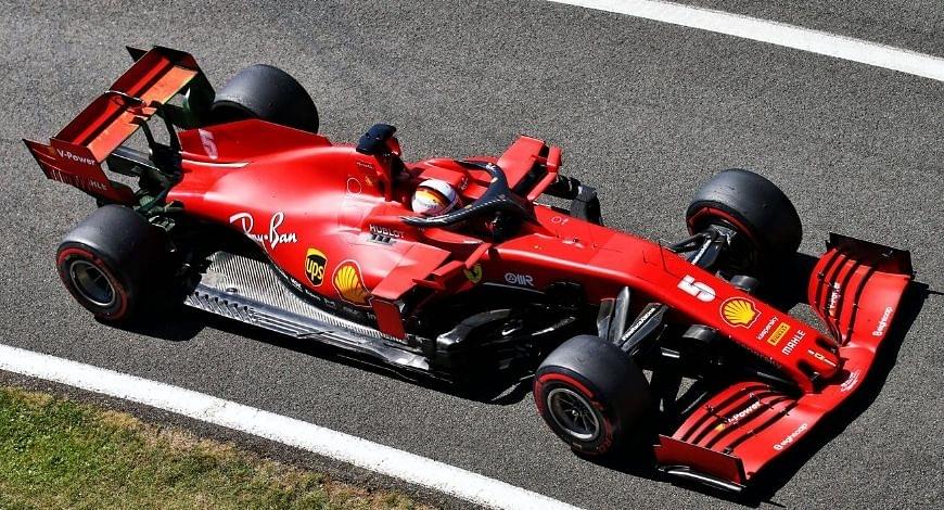 Sebastian Vettel says maybe Ferrari wanted him to be out of Charles Leclerc's way