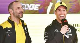 “I wouldn't be cruel"- Daniel Ricciardo speaks on tattoo bet with Cyril Abiteboul