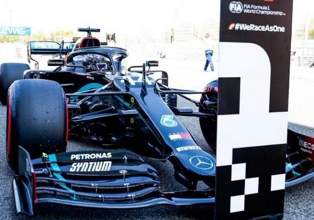 mercedes f1 party mode