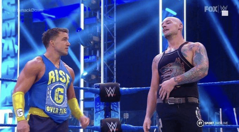 WWE Star Shorty G Chad Gable makes surprise heel turn and sides with King Corbin