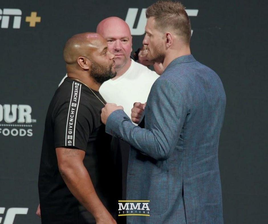 Stipe Miocic and Daniel Cormier Will Indulge In First Non Virtual UFC Pandemic era Fight Press Conference
