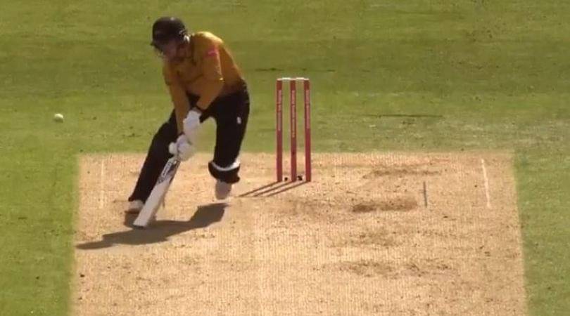 Vitality T20 Blast 2020: Watch Tom Taylor brilliantly innovates to score boundary in Durham vs Leicestershire match