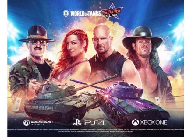 World of Tanks: WWE SummerSlam Pass & Stone Cold Steve Austin 3:16 Tank