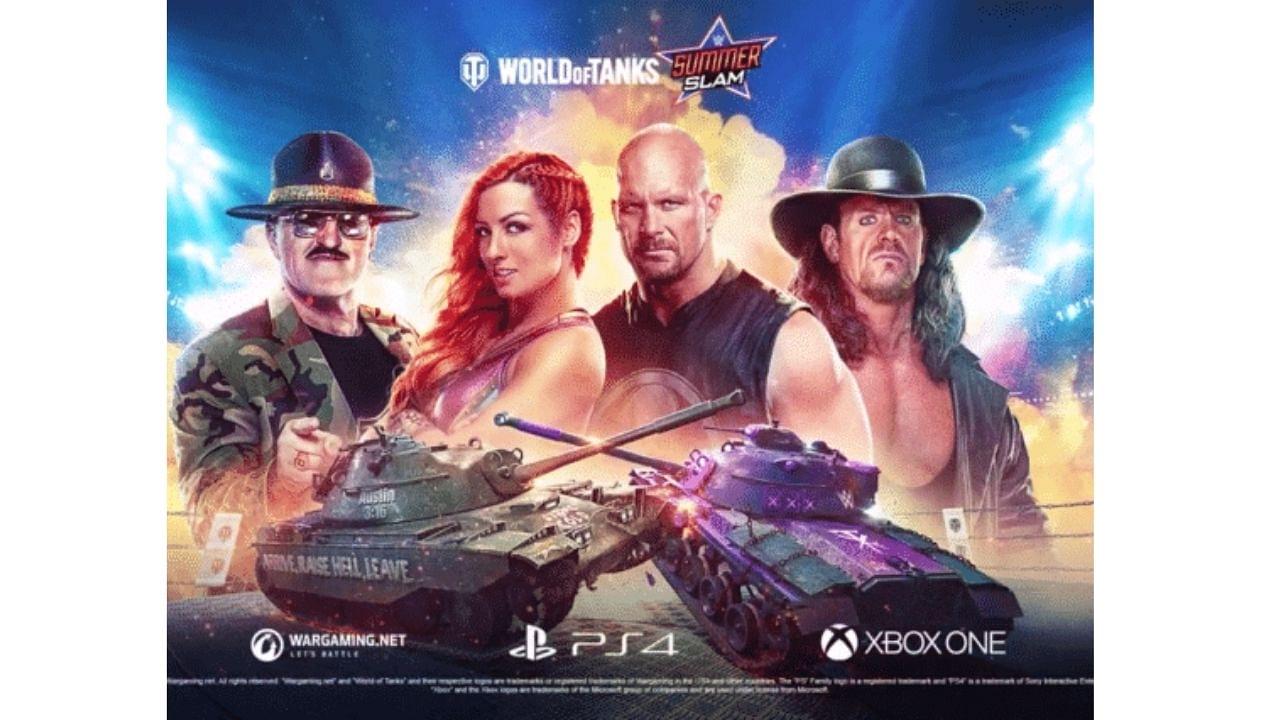 World of Tanks: WWE SummerSlam Pass & Stone Cold Steve Austin 3:16 Tank