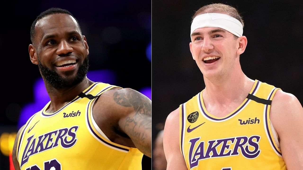 'LeBron James is the best but I too am here for a reason': Alex Caruso ...