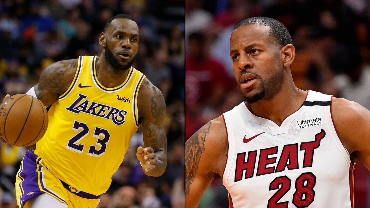 Lebron James Can Make You Pay Heat S Andre Iguodala On Meeting Lakers Star 5th Time In Nba Finals The Sportsrush heat s andre iguodala on meeting lakers
