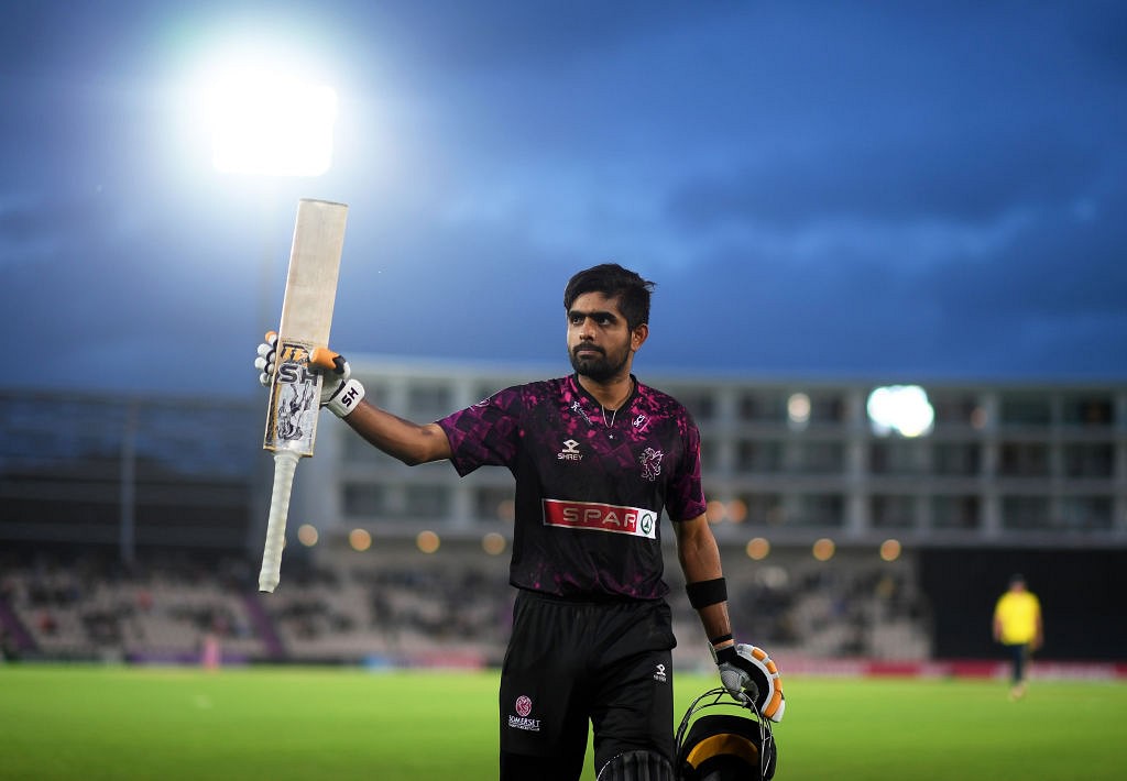 Vitality Blast 2020: Somerset's Babar Azam slams fourth T20 century and career-best score vs Glamorgan