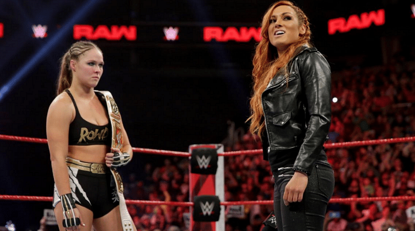 Ronda Rousey refuses to unlock Becky Lynch while playing WWE 2K Battlegrounds