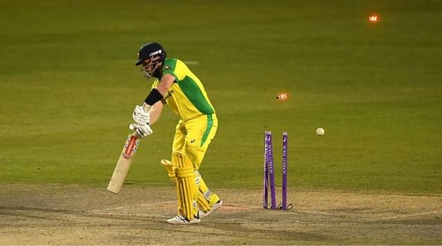 Chris Woakes: English player sends back Aaron Finch and Glenn Maxwell in successive overs