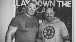 Dana White Brock Lesnar UFC