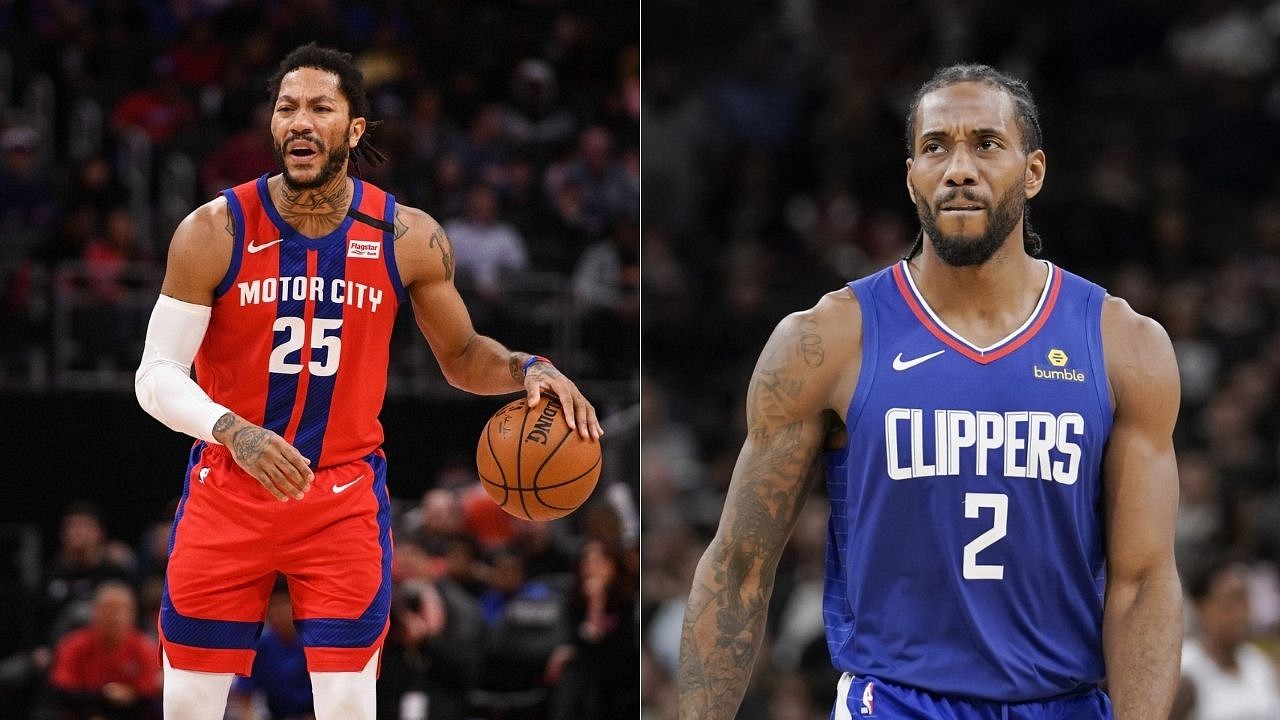 Derrick Rose to Clippers Pistons star to team up with Kawhi Leonard and Paul George in LA reports claim The SportsRush