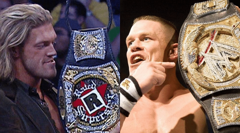 “I hated the spinner belts” – Edge reveals his design for the WWE Championship was rejected
