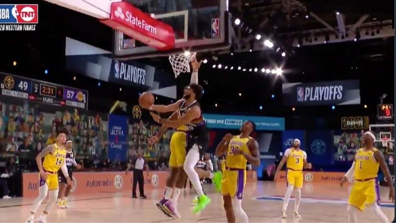 'Just like Michael Jordan' Jamal Murray with a 'Jordanesque' up and