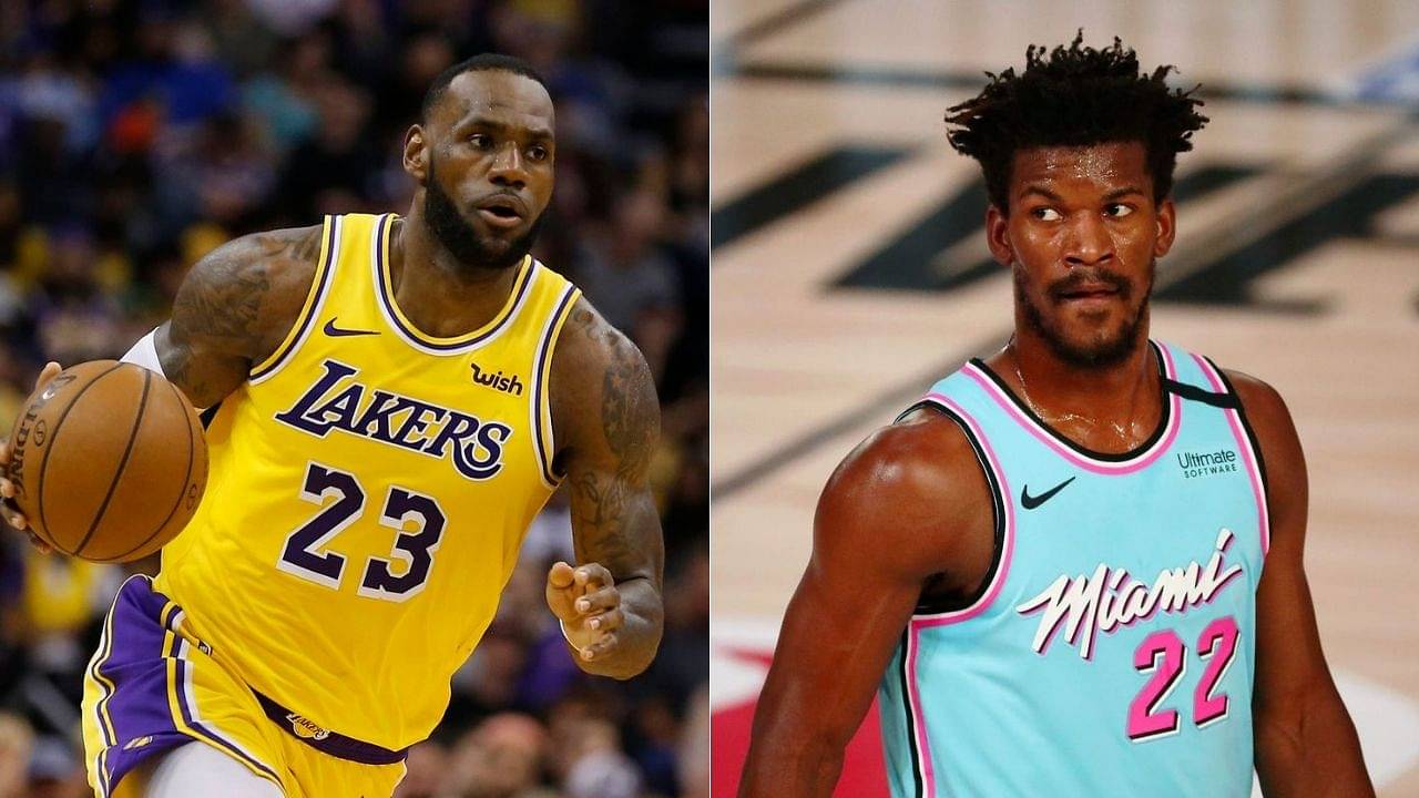 The Test Is Lebron James Jimmy Butler On What The Heat Need To Do To Beat Lakers In The Nba Finals The Sportsrush