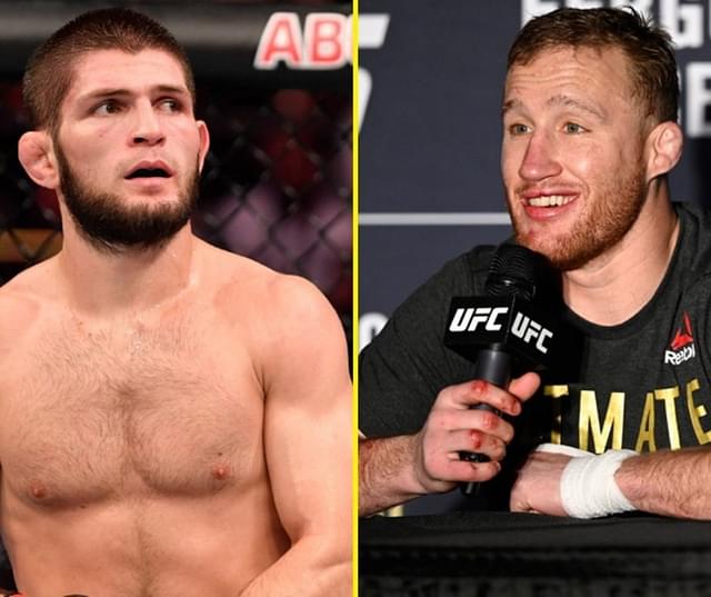 "I want him to see his blood"- Justin Gaethje Hints a Bloody Fight Against Khabib Nurmagomedov at UFC 254