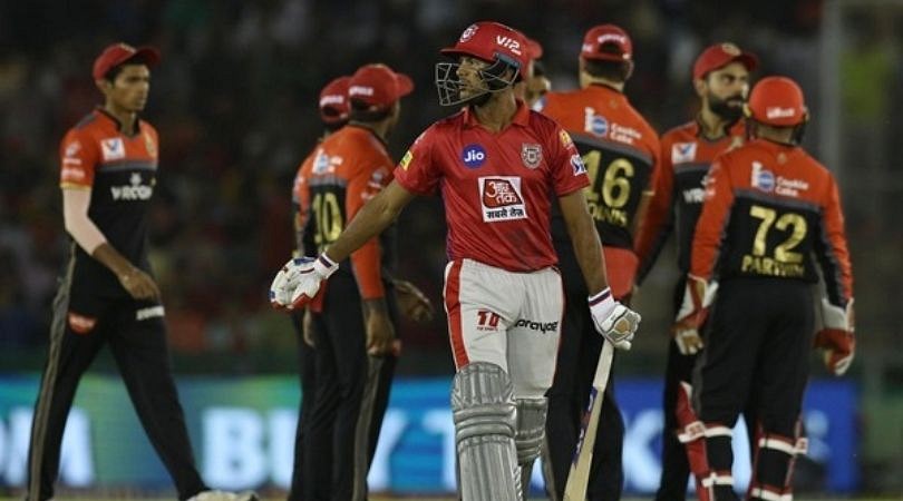 Kxip Vs Rcb Head To Head Records Kings Xi Punjab Vs Royal Challengers