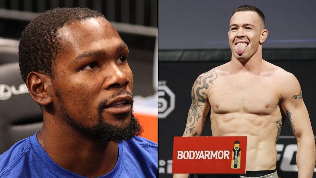 Kevin Durant on Colby Covington