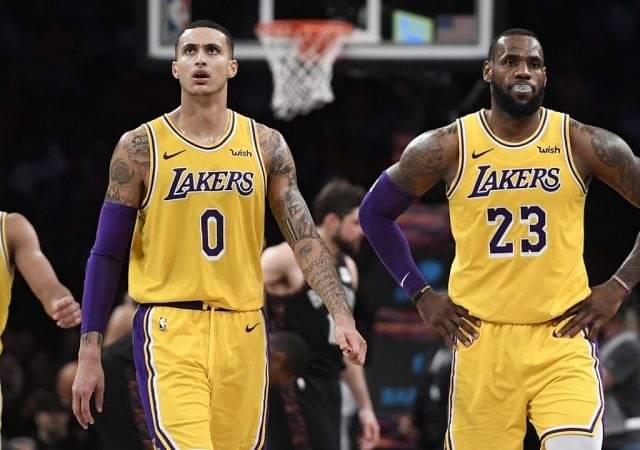 "LeBron James gives a shoutout to Kyle Kuzma in light of the latter's game-clinching 3-pointer": The former Lakers teammates squash rumors of a reported rift