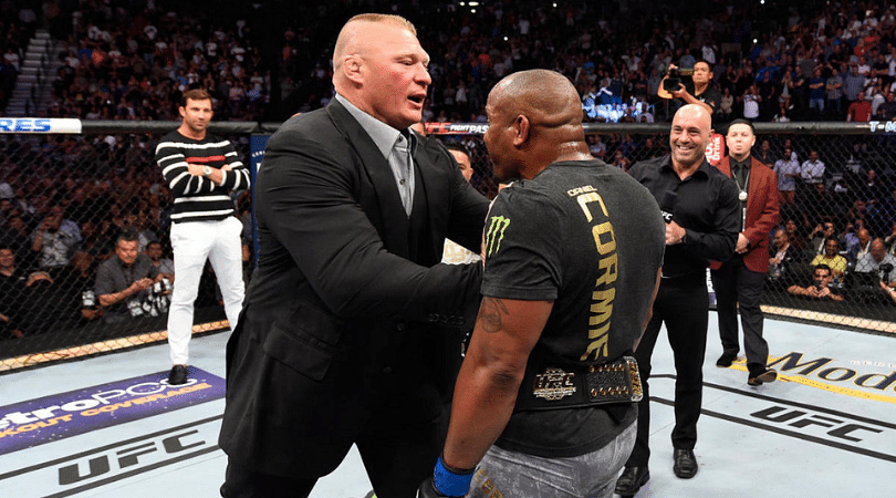 "I want to wrestle with Brock in the WWE” – Daniel Cormier