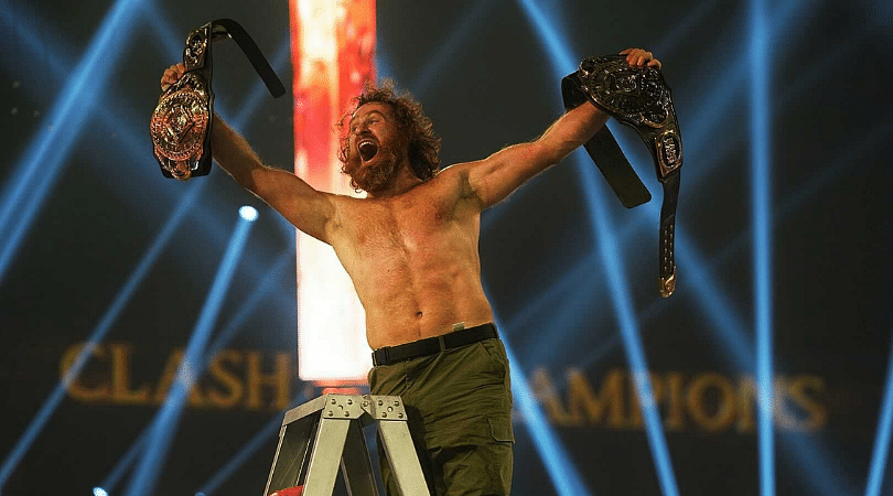 Sami Zayn outsmarts Jeff Hardy and AJ Styles to win Intercontinental Championship