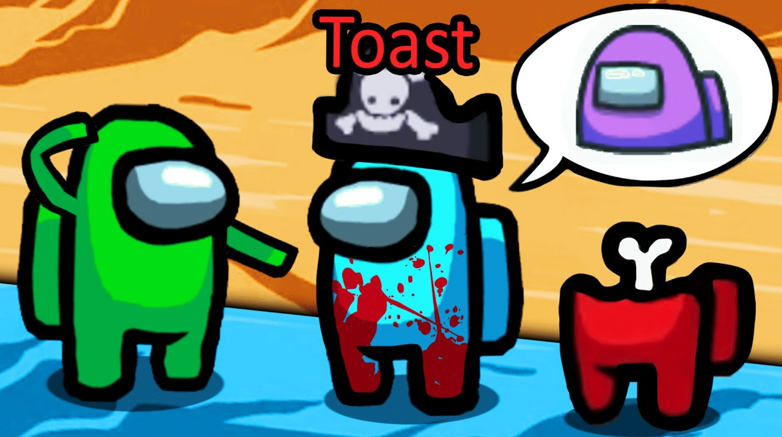 toast and among us