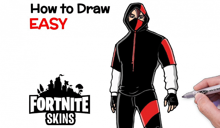 How to draw Fortnite Skins? An Easy Guide. - The SportsRush