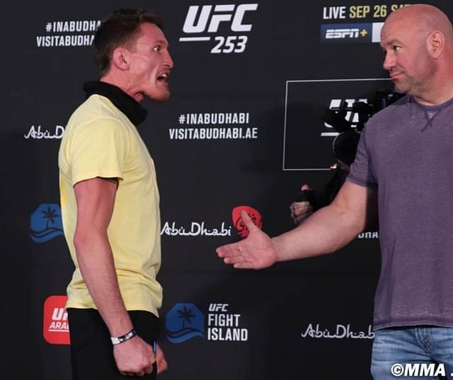 Watch: Shane Young Performed Legendary Maori Haka at The Face-offs of UFC 253